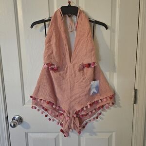 Majorelle NWT Pink Fiji Romper Size M